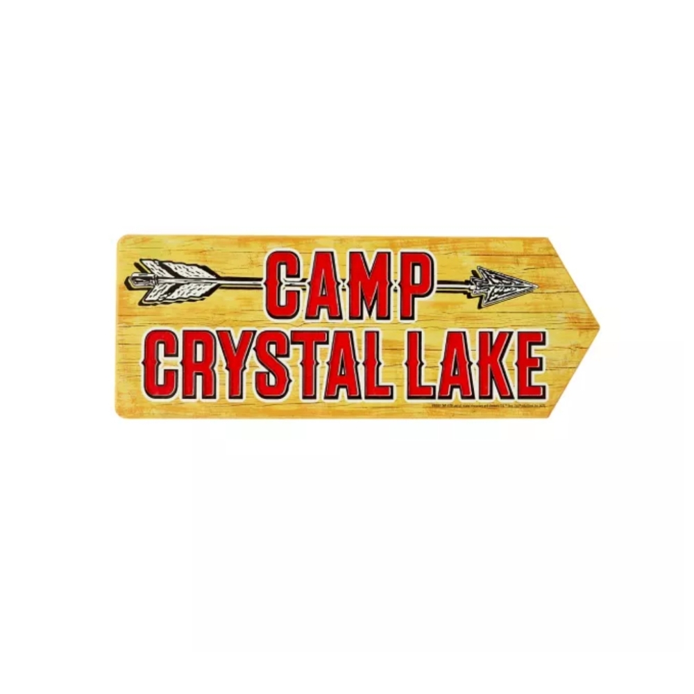 Camp Crystal Lake Kids Costume Sign